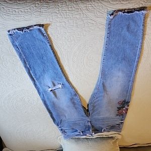 loft size 10 blue jean